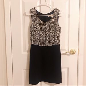 LOFT Blouse and Skirt Bottom Attached Dress